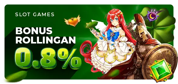 BONUS ROLLINGAN SLOT 0.5%-0.8%